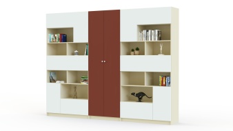 Шкаф-стеллаж Шелби-7 BMS по индивидуальному заказу