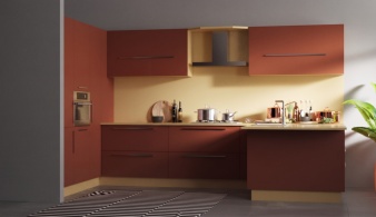 Низкая Кухня Оранж BMS