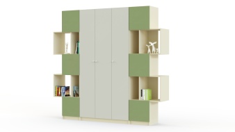 Шкаф-стеллаж Шелби-9 BMS