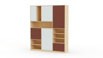 Стеллаж Сказка 24 BMS для девочек