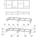Схема сборки Тумба для белья Кентавр 2 BMS