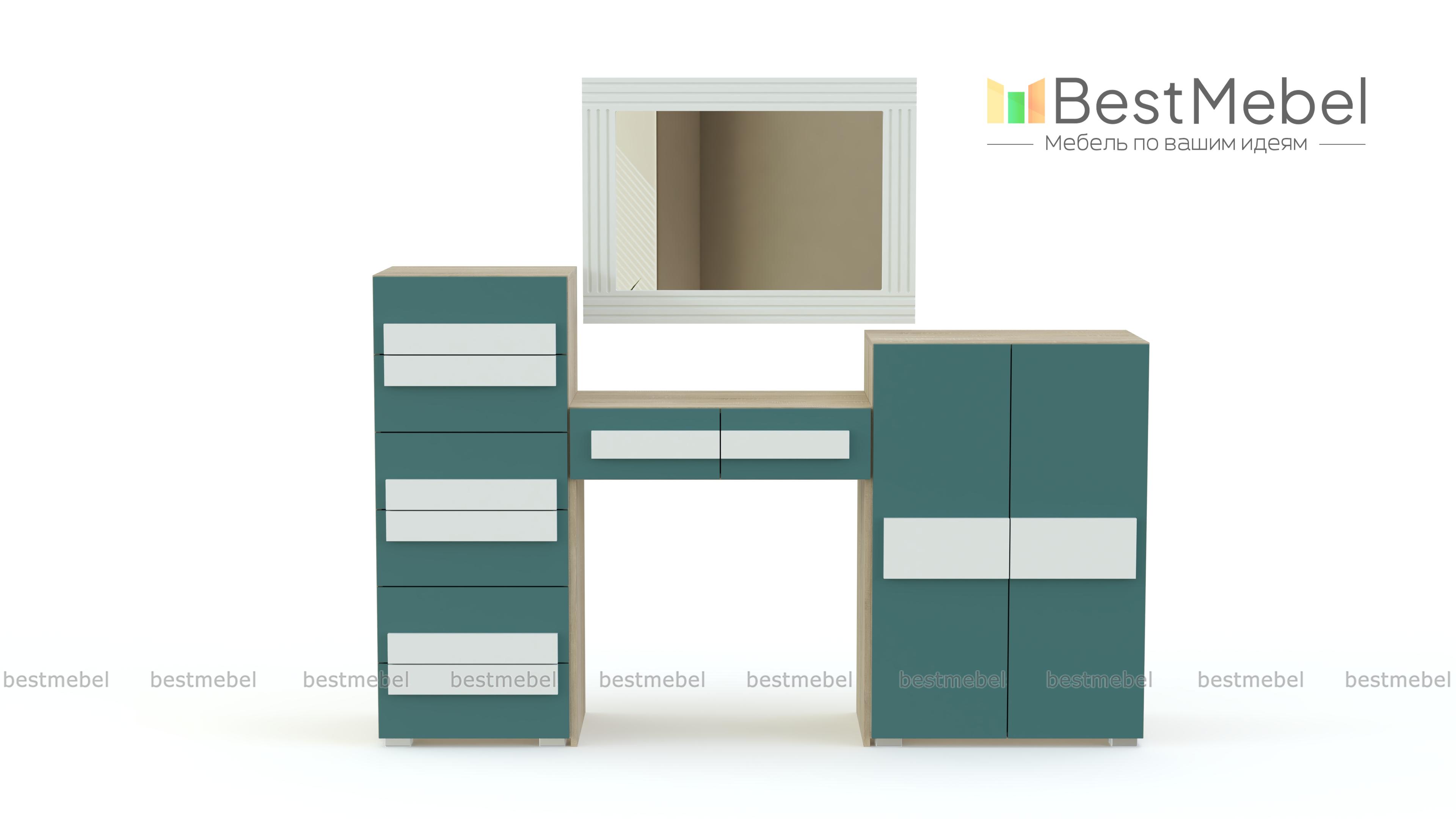 Туалетный стол Пресли 1 BMS - Фото