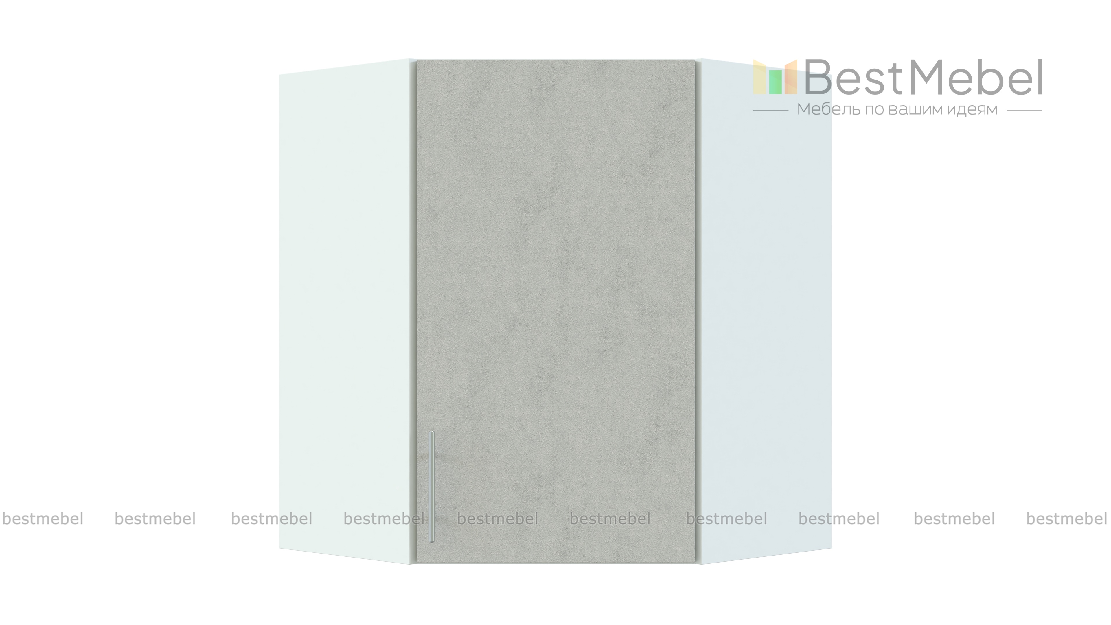 Шкаф верхний угловой Оля BMS