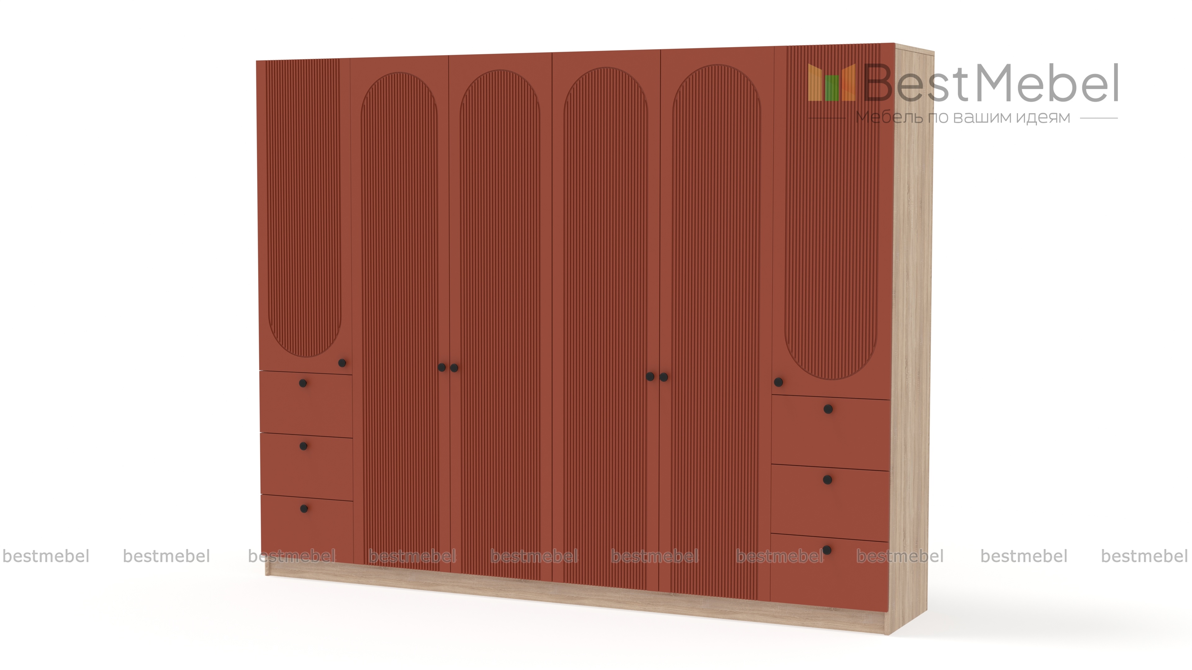 Шкаф распашной Рене 33 BMS