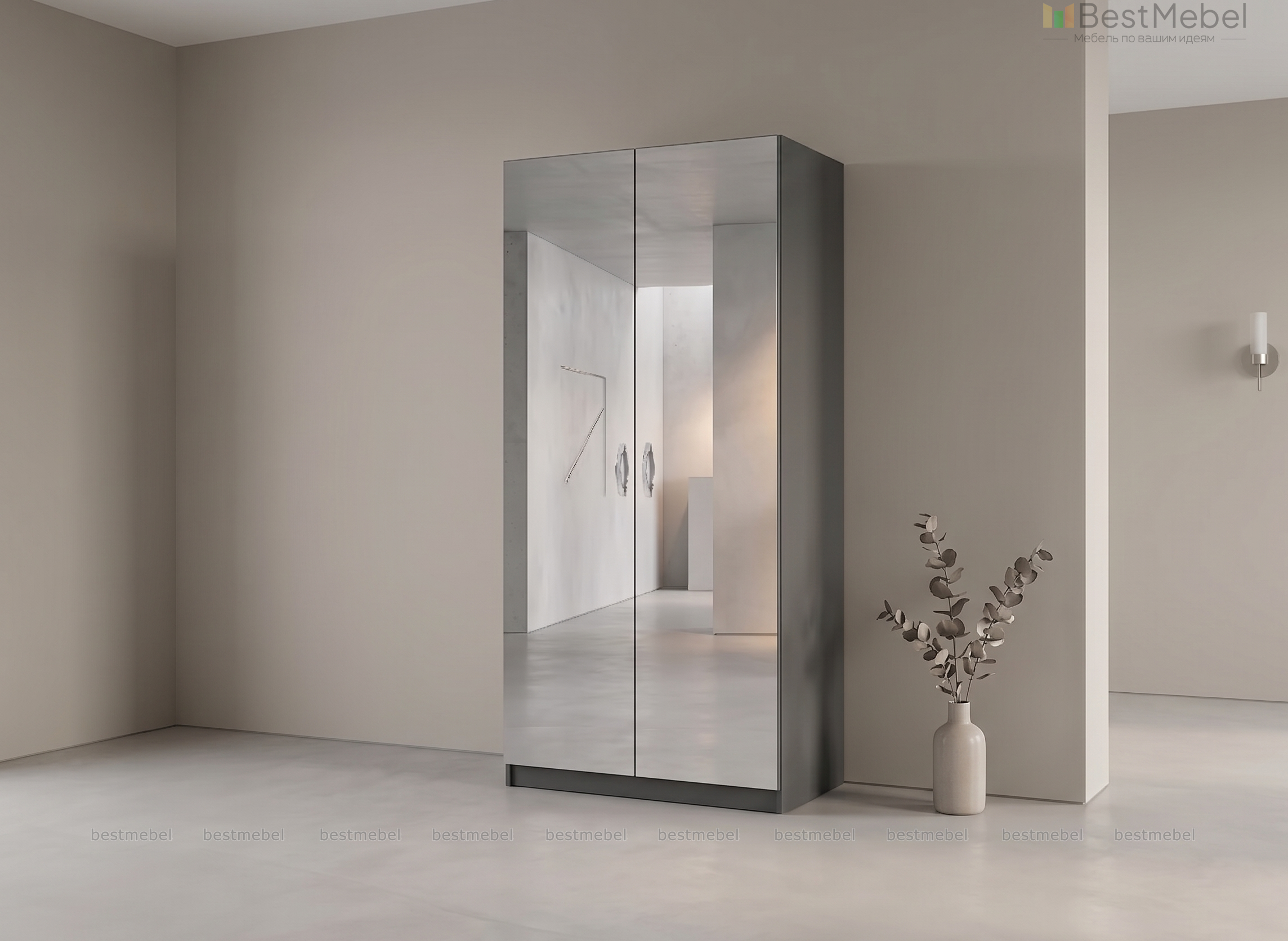 Распашной шкаф Bauhaus 8-2 BMS - Фото