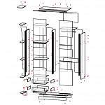Схема сборки Шкаф-купе Астор-1 BMS