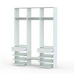 Стеллаж для одежды Мирта 91 BMS - Фото 7