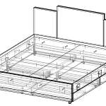 Схема сборки Кровать Гинко 15 BMS