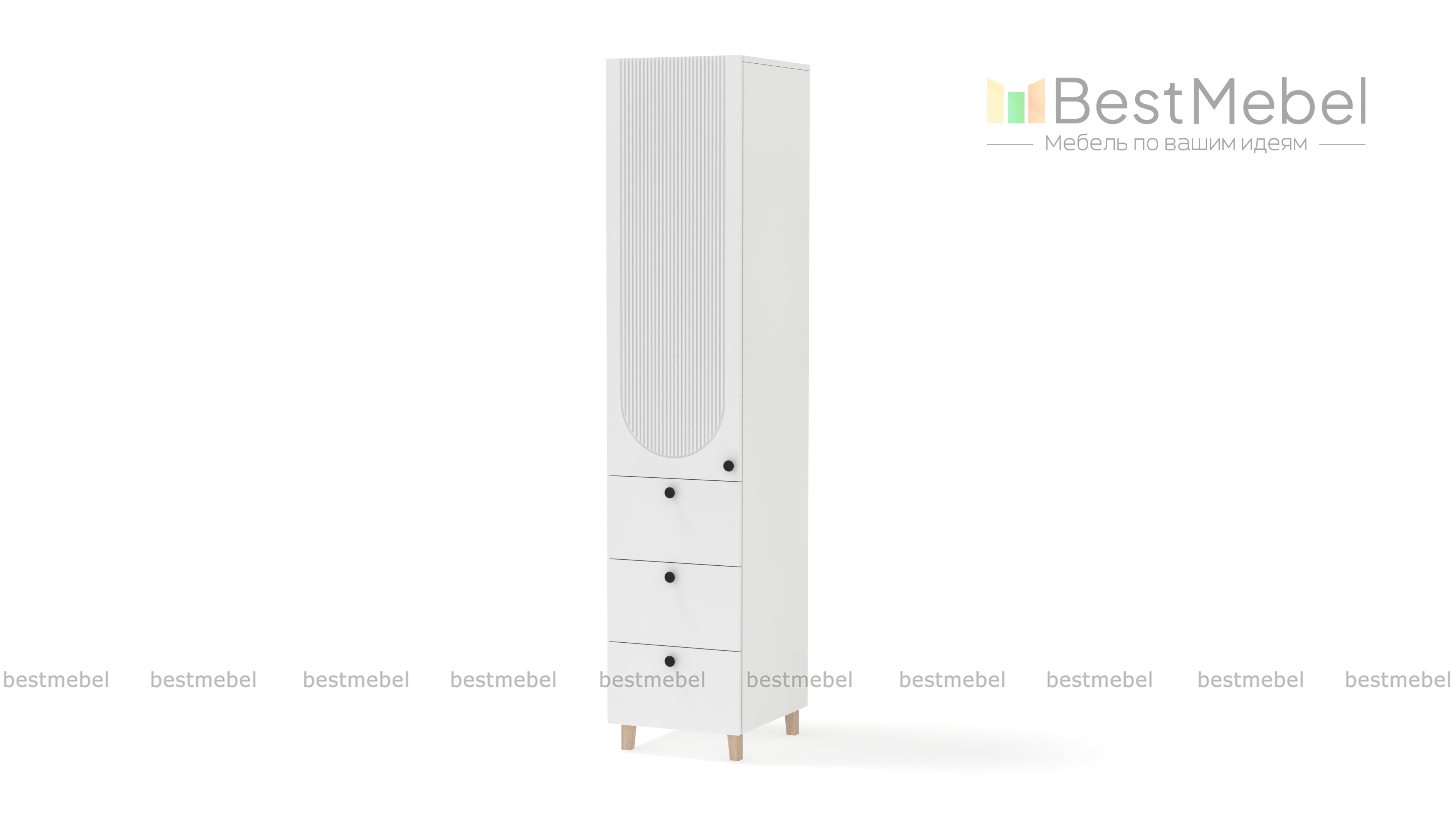 Шкаф-пенал Рене 10 BMS