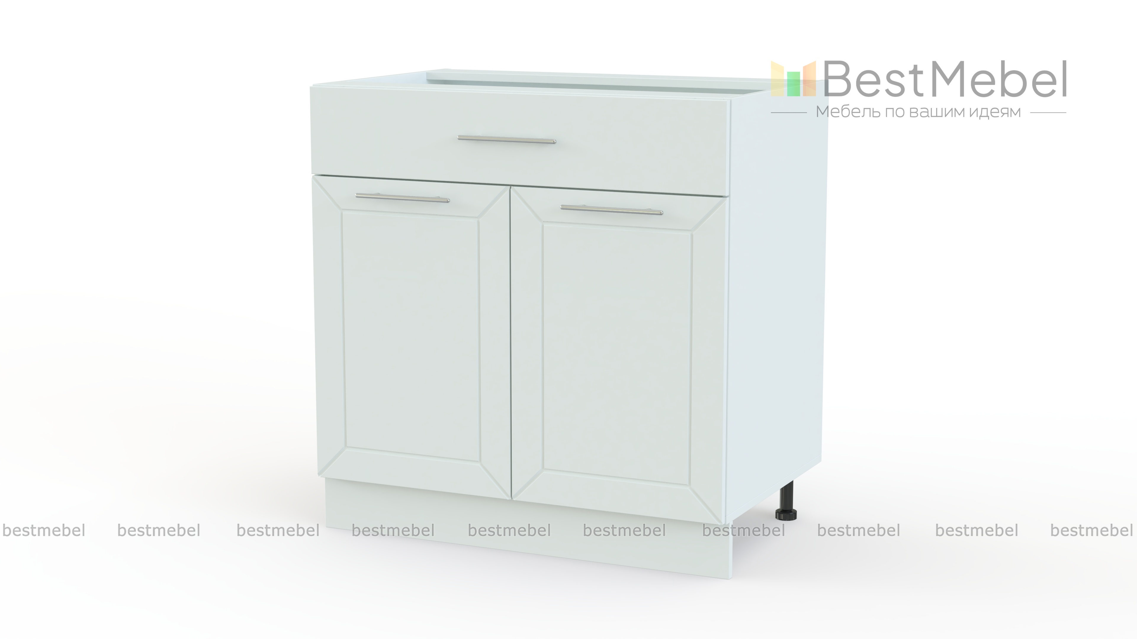 Шкаф нижний с 2-мя дверцами и ящиком Тетчер BMS