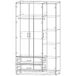 ШКАФ 3.2 Шатурский BMS (Платье - Белье)