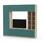 Стенка-горка Вельвет 3 Глянец BMS - Фото 7