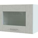 Шкаф верхний горизонтальный остекленный Лофт BMS - Фото 5