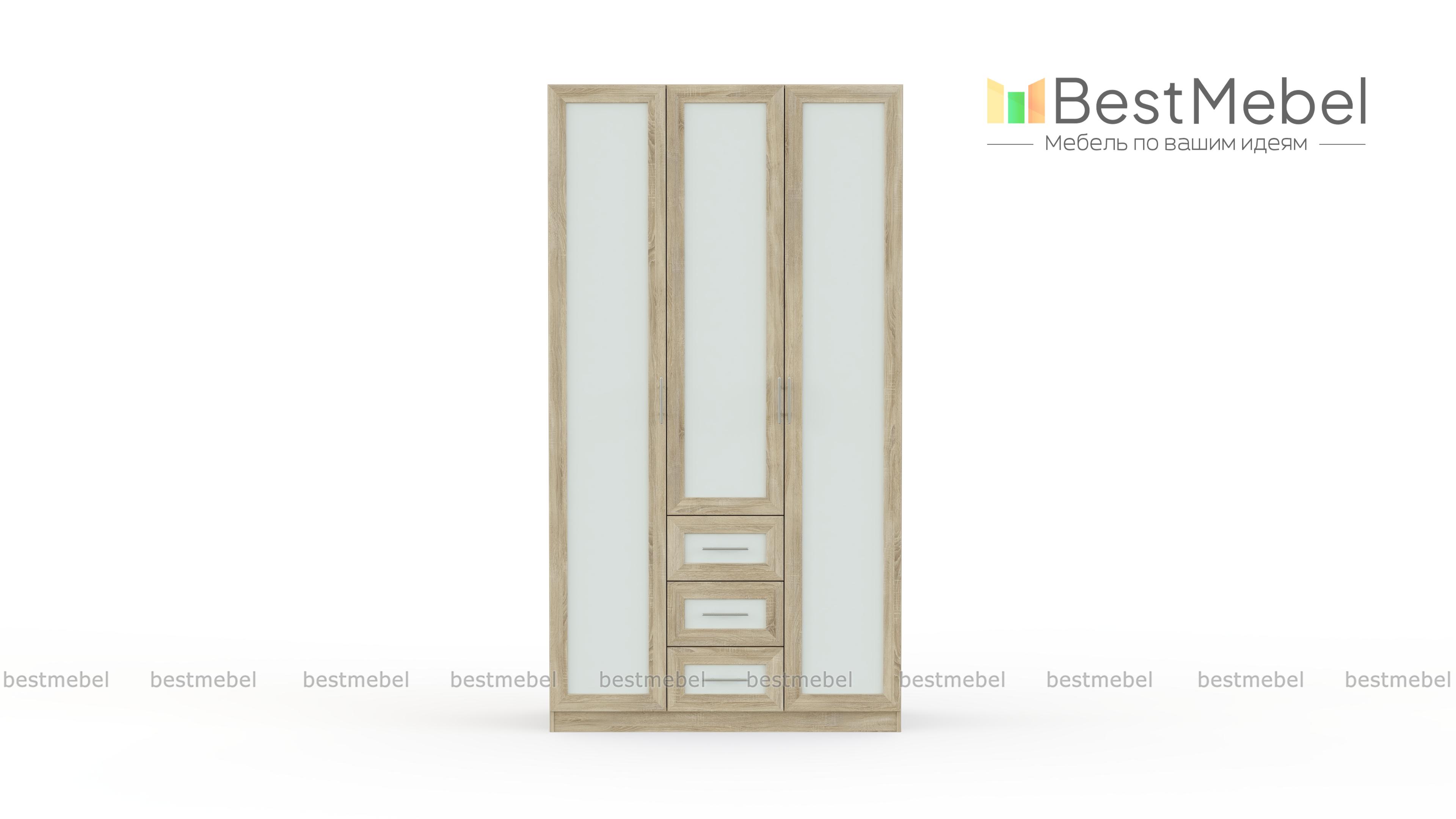 Распашной шкаф Крона 15 BMS - Фото