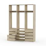 Стеллаж для одежды Мирта 95 BMS - Фото 2