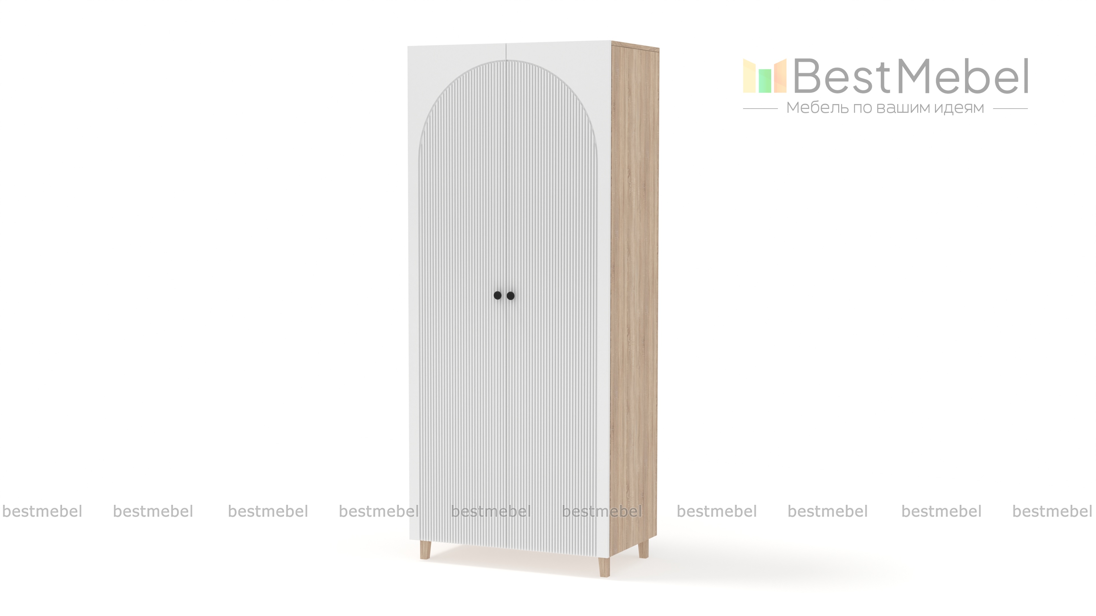 Шкаф распашной Вивьен 4 BMS