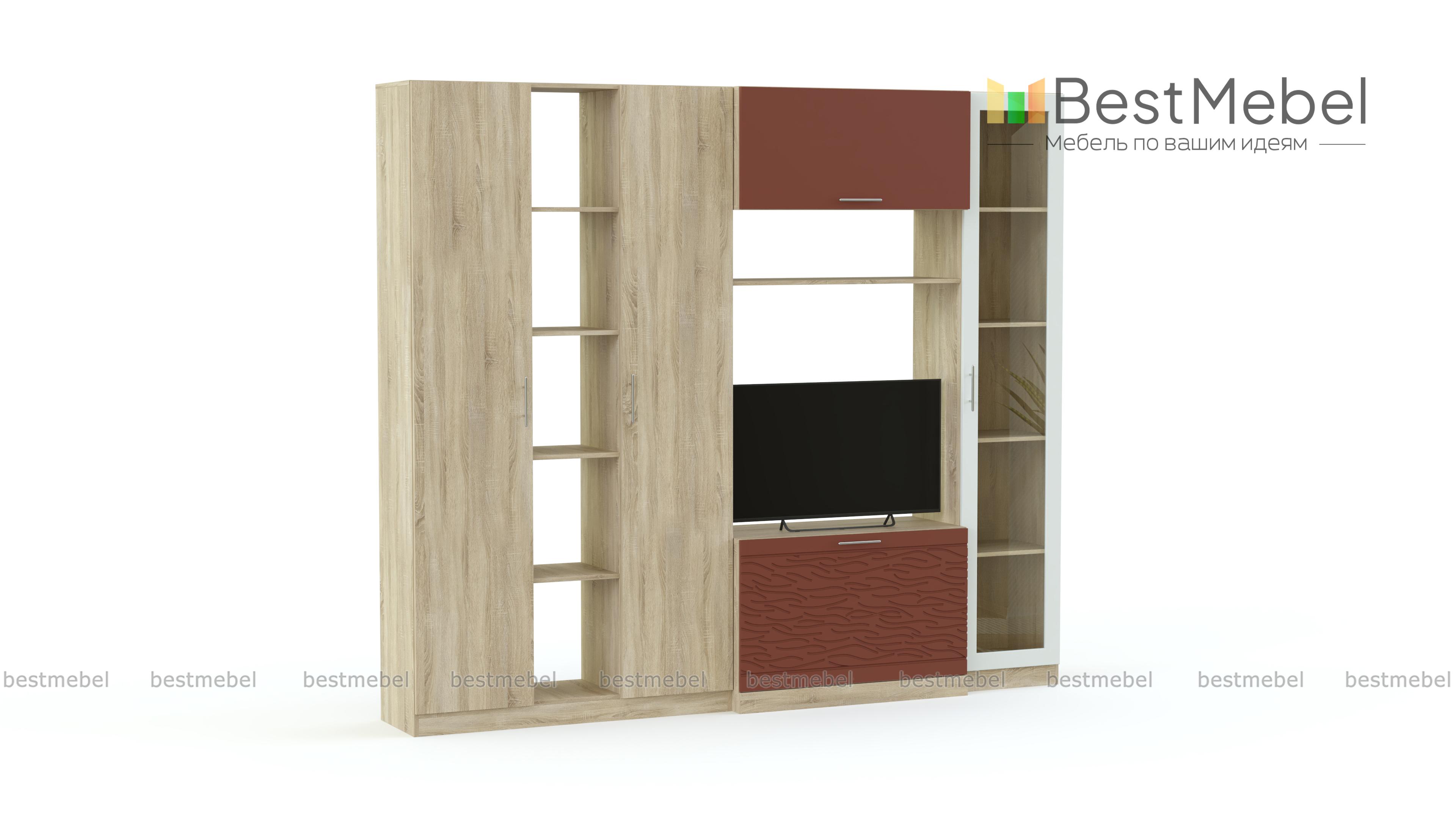 Стенка Вельвет 16 BMS - Фото