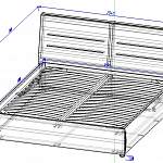 Схема сборки Кровать Рафаэлла BMS